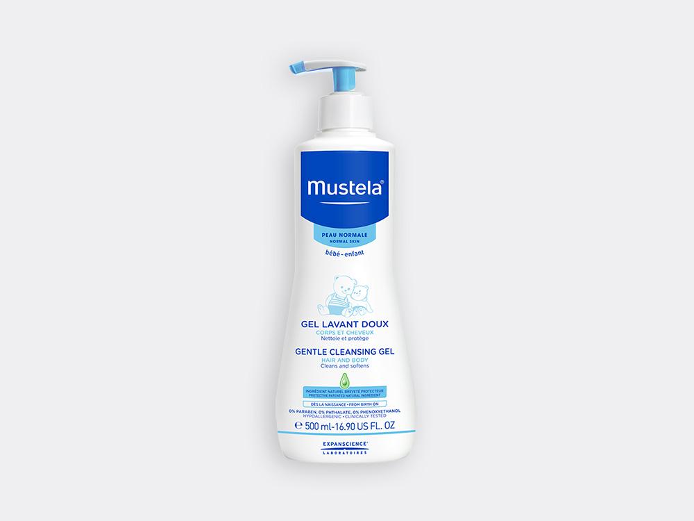 Mustela Gentle Cleansing gel for babies with normal skin