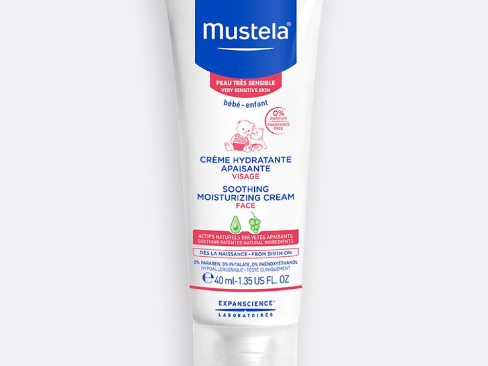 Mustela Soothing moisturizing cream for babies with very sensitive skin