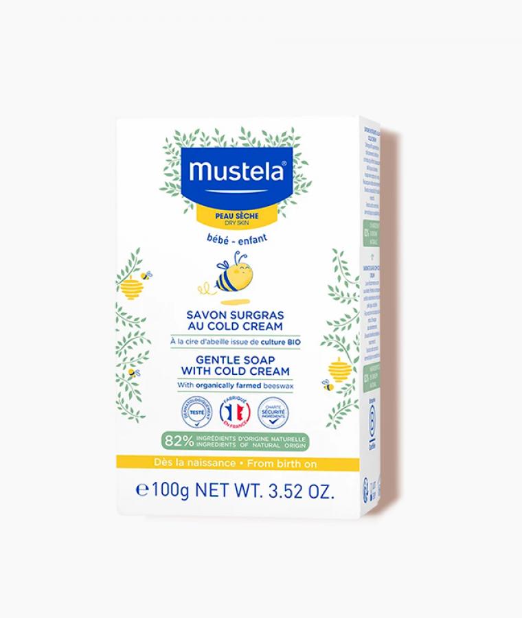 Ніжне мило з кольд-кремом від Mustela